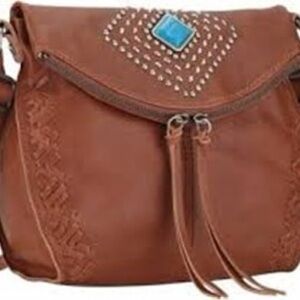 The Sak Leather Crossbody Shoulder Bag